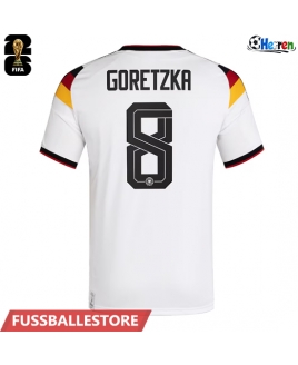 Günstige Deutschland Leon Goretzka #8 Heimtrikot WM 2026 Kurzarm